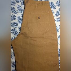 Carhartt Men's Tan Work Pants Size 35x30